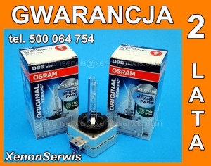 Nowa Żarówka Xenon D8S Osram Xenarc 66548