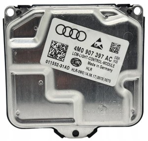  Nowy ORYGINAŁ Sterownik Moduł LED AUDI A4 A5 Q7 FULL LED 4M0907397AC