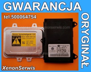 Przetwornica Bi-Xenon Hella D1S 5DV009000-00 + Moduł Skrętu 7L6941329B VW Golf VI